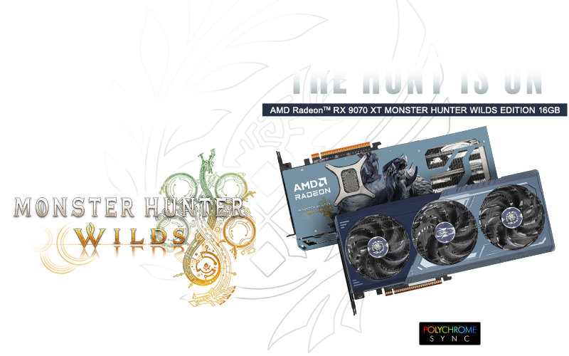 AMD Radeon™ RX 9070 XT Monster Hunter Wilds Edition 16GB picture